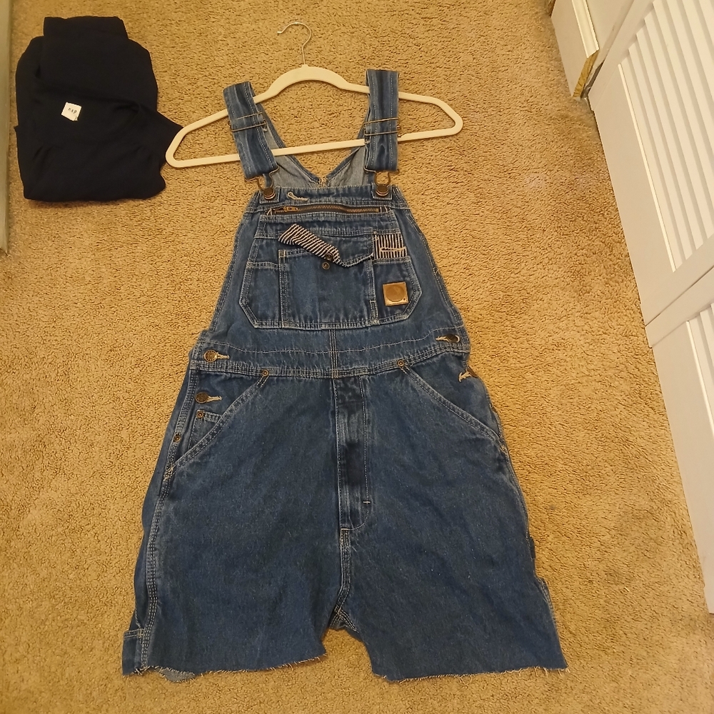 Blue Denim Overalls